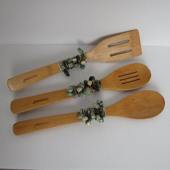 bamboo serving utensils - Picture 5 of 5